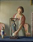 William Mcgregor Paxton Famous Paintings - The Figurine